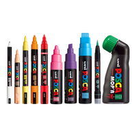 Marker acrilic Posca PC-5M, 1,8 – 2,5 mm, măr verde (72)