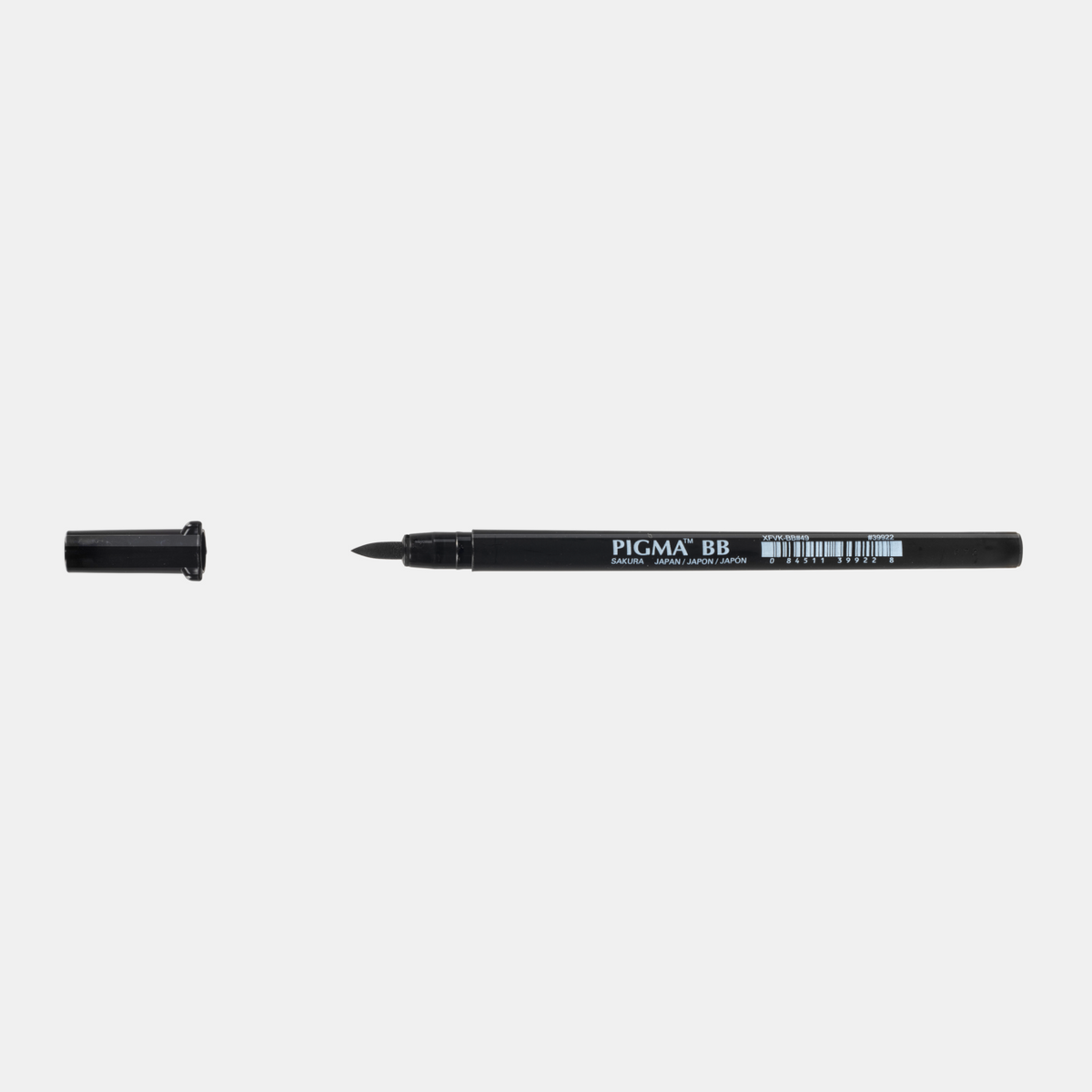 Marker caligrafic cu varf pensula SAKURA Pigma Bold negru