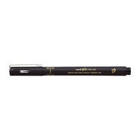 marker cu pensula uni pin negru ro unip268037000