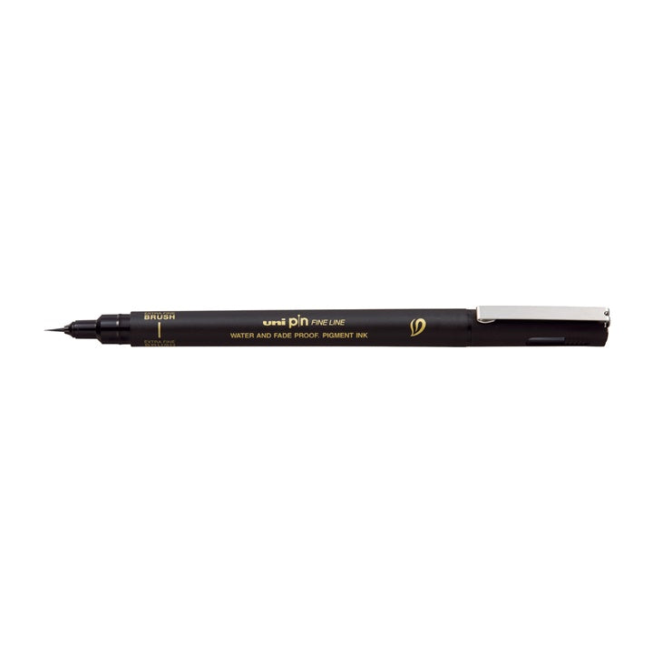 marker cu pensula uni pin negru ro unip268037000