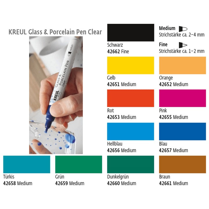 marker kreul din sticla si portelan ro krl453142