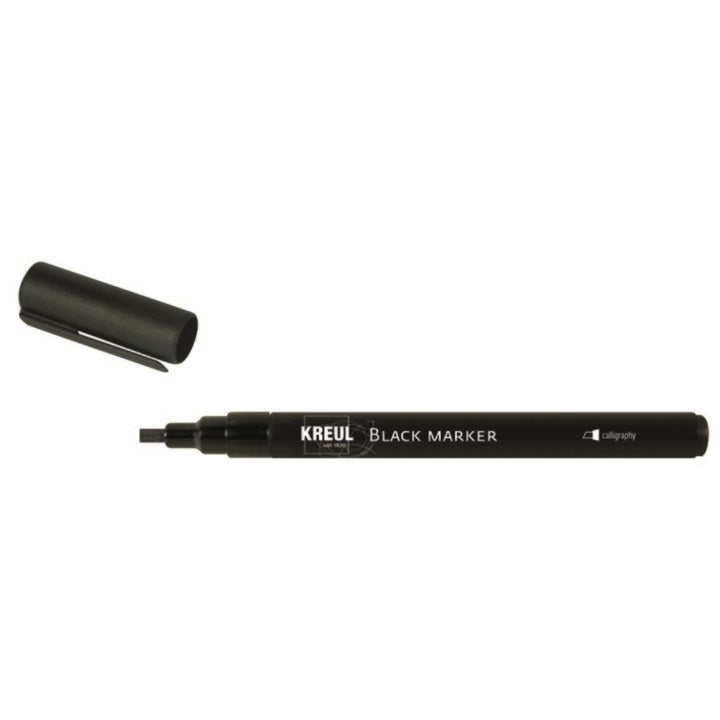 marker negru kreul diverse varfuri
