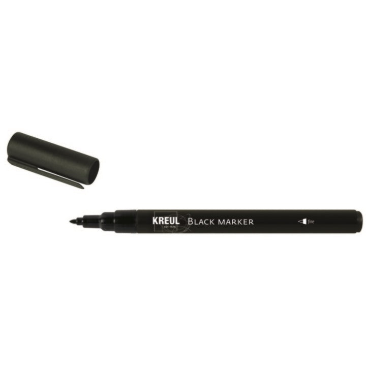 marker negru kreul diverse varfuri