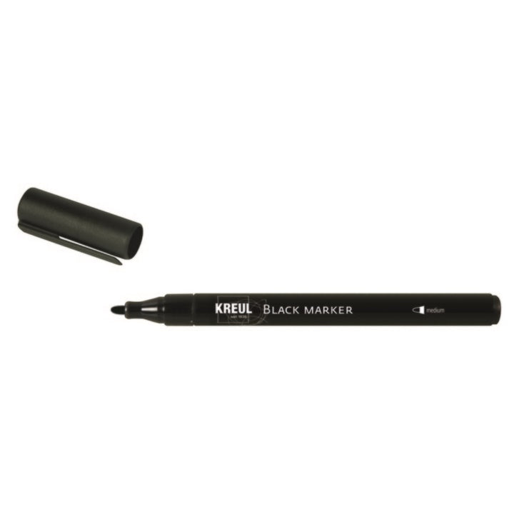 marker negru kreul diverse varfuri