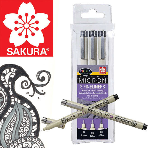 marker pentru desen tehnic sakura pigma micron black ro skrxsdk