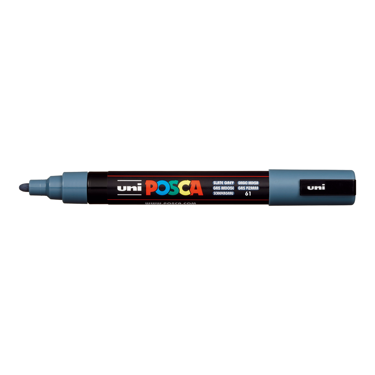 Marker Posca PC-5M, 1,8 – 2,5 mm, gri ardezie