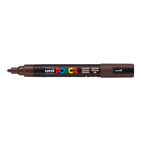 Marker Posca PC-5M, 1,8 – 2,5 mm, maro închis (22)
