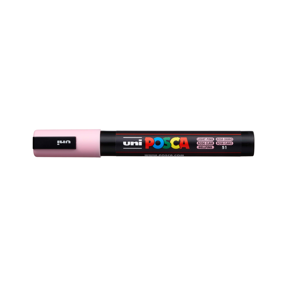 Marker Posca PC-5M, 1,8 - 2,5 mm, roz deschis (51)