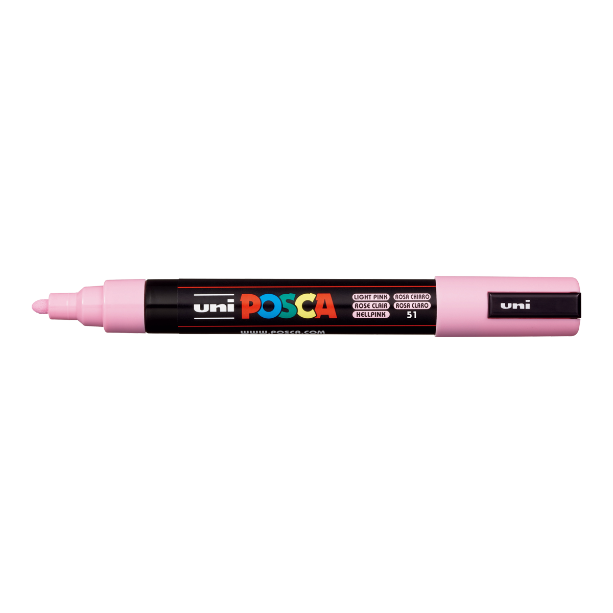 Marker Posca PC-5M, 1,8 - 2,5 mm, roz deschis (51)