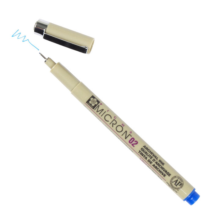 marker sakura pigma micron blue pentru desen tehnic ro skrxsdk 36