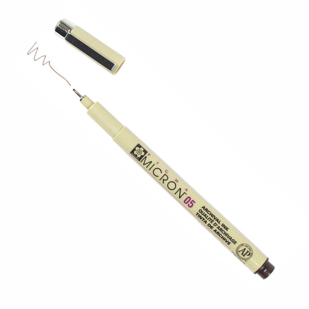 marker sakura pigma micron sepia pentru desen tehnic ro skrxsdk 117