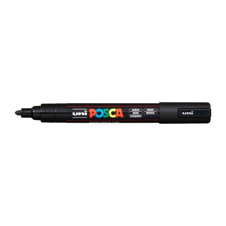 marker uni posca pc 5m 1 8 2 5 mm ro uni5mp28
