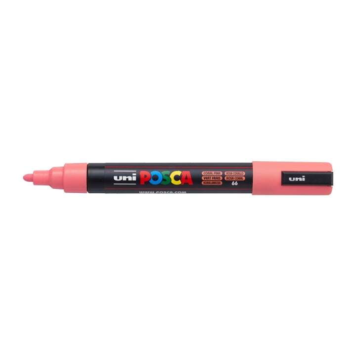 marker uni posca pc 5m 1 8 2 5 mm ro uni5mp28