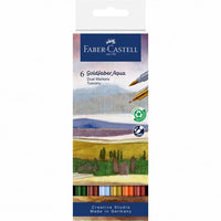 markere acuarela goldfaber aqua dual set tuscany ro fbc164521