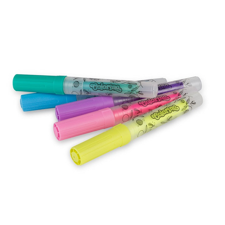 markere cu creta pentru sticla pachet de 5 ro clrr39637ptr