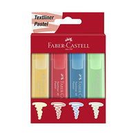 markere faber castell 1546 pastel 4 buc ro fbc254624
