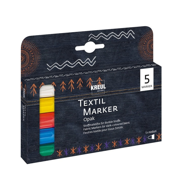 markeri pentru textile kreul ro krl92750