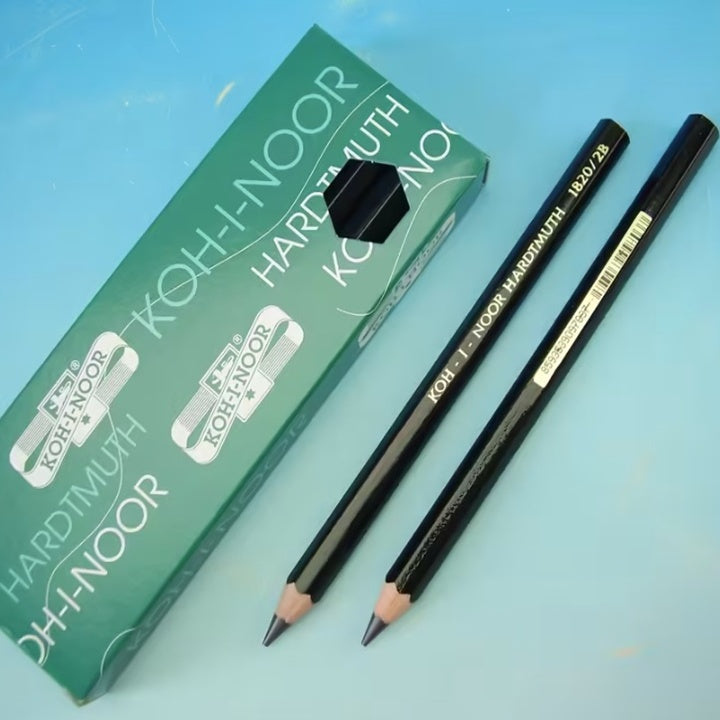 Creion grafit Jumbo KOH-I-NOOR 1820 - 12 buc