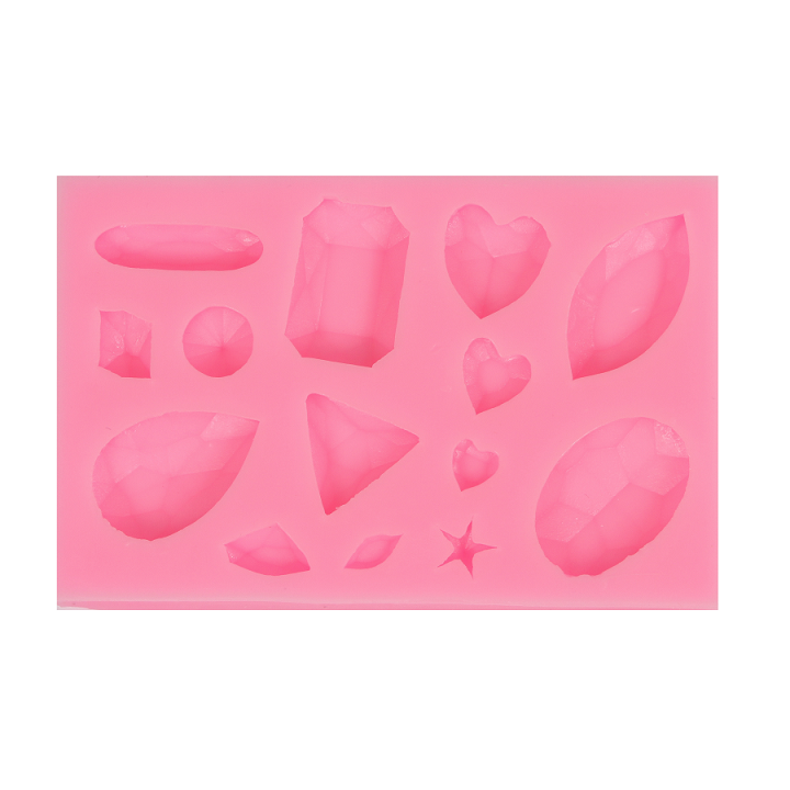 matrita silicon pietre pretioase 9 9x6 3x1 1 cm ro pnt27541