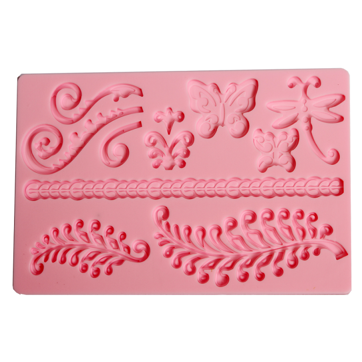 matrita silicon vita de vie si fluturi 20x12 7x0 7 cm ro pnt27552