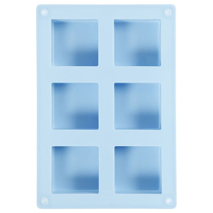 matrite din silicon patrat 6 bucati 5 x 5 cm ro cch371811