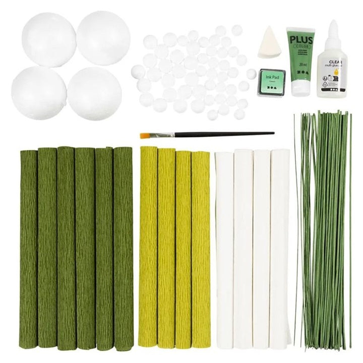 maxi creative set pentru realizarea florilor din hartie creponata ro cch977776
