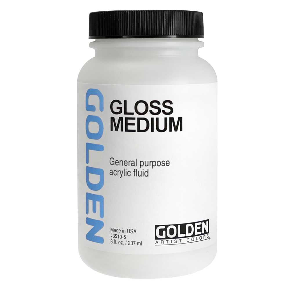 Mediu acrilic lucios GOLDEN Gloss Medium