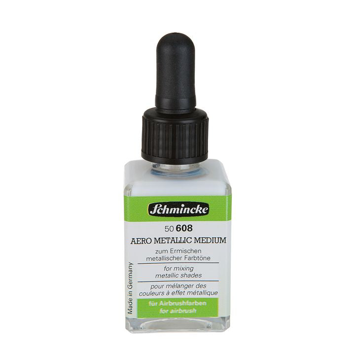 mediu metalic schmincke pentru culori airbrush 28 ml