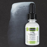 mediu opaque white pentru culori acuarela 30 ml