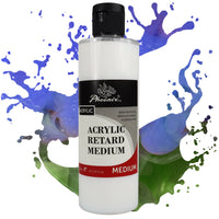 Mediu pentru întârzierea uscării vopselelor acrilice Phoenix 250 ml