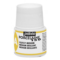 medium lucios porcelain 150 pentru vopsele de portelan p b o 45ml ro pbo038002
