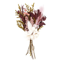 mini buchet uscat burgundy queen 20 cm ro dpcdpsk 002