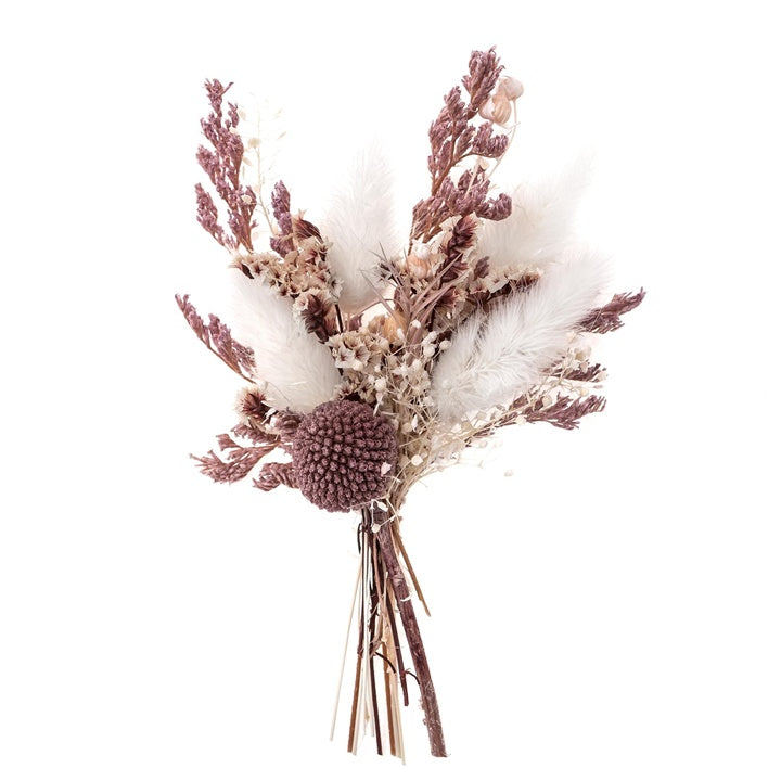 mini buchet uscat miss mauve 20 cm ro dpcdpsk 008