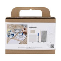 mini creative porcelain painting set coastere ro cch977782
