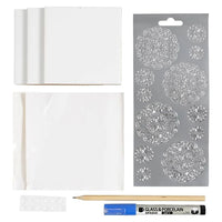 mini creative porcelain painting set coastere ro cch977782