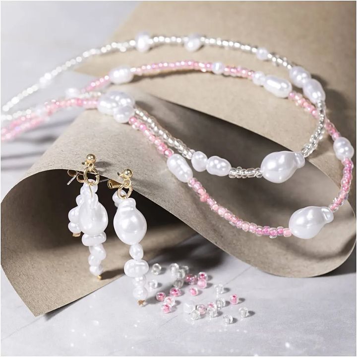 mini kit creativ de facut bijuterii coliere si cercei ro cch977724