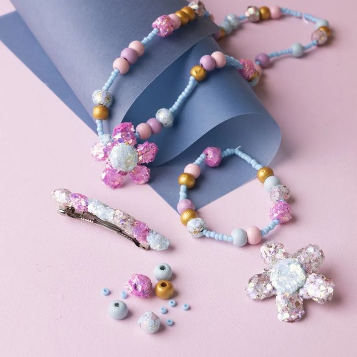 mini kit creativ pentru confectionarea bijuteriilor bijuterii pastelate ro cch977747