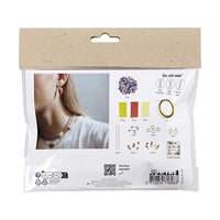 mini kit creativ pentru confectionarea bijuteriilor colier si cercei ro cch977725