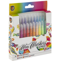 mini markere grafix 24 buc
