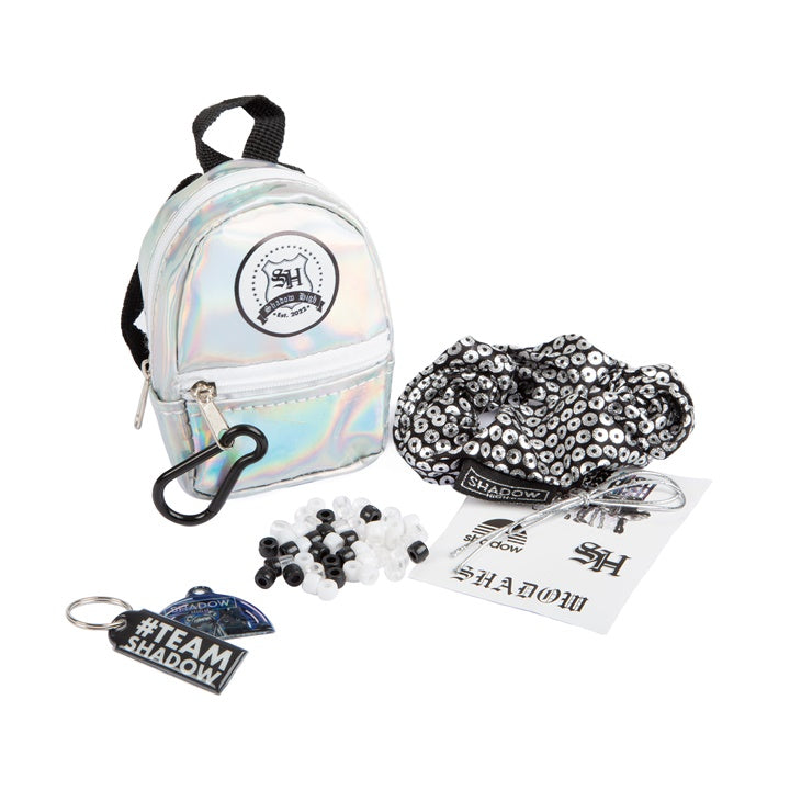 mini rucsac cu accesorii rainbow high argintiu ro gms90 0035 silver