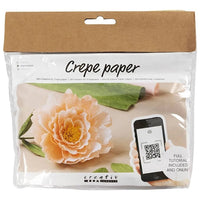 mini set creativ crepe paper peony ro cch977474