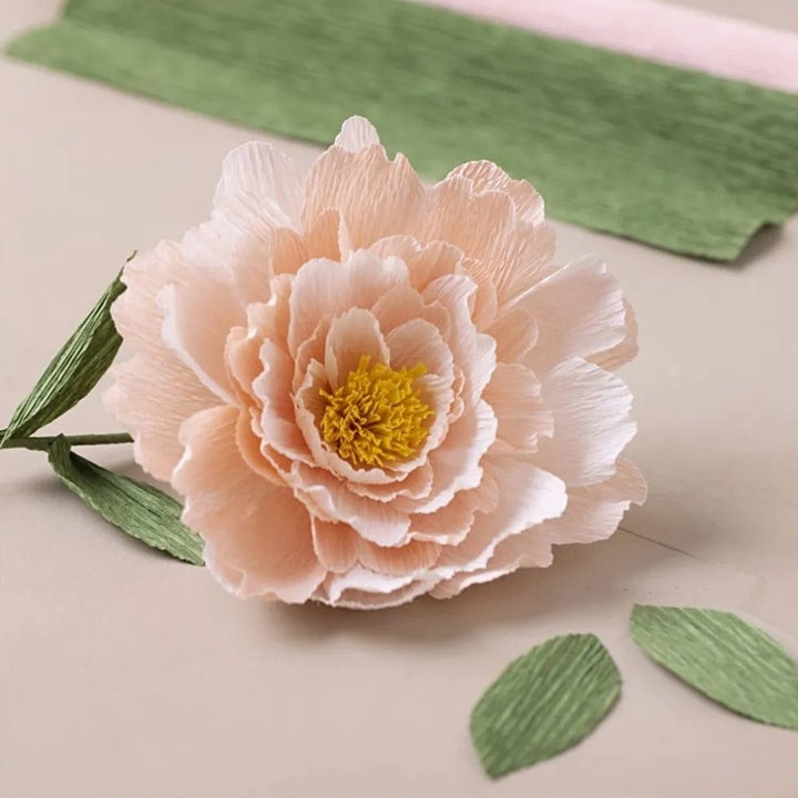 mini set creativ crepe paper peony ro cch977474