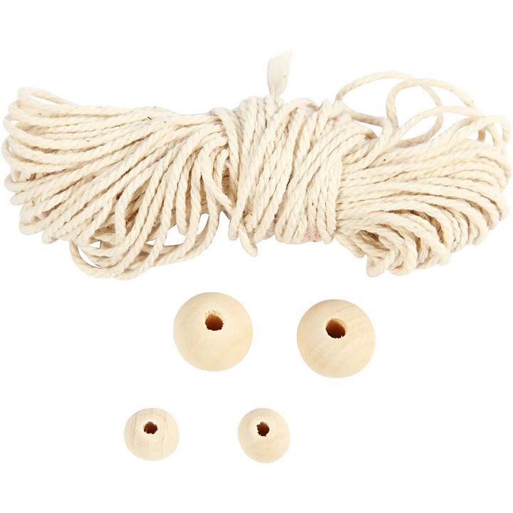 mini set creativ macrame fulgi de zapada