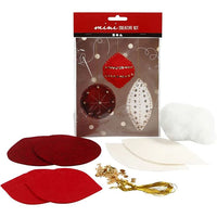 mini set creativ ornamente de craciun