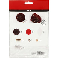 mini set creativ ornamente de craciun
