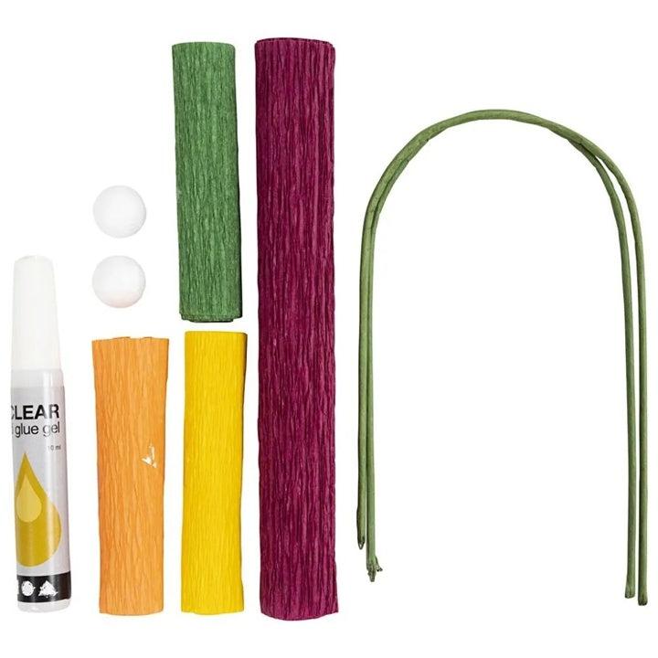 mini set creativ papioane din hartie creponata ro cch977470