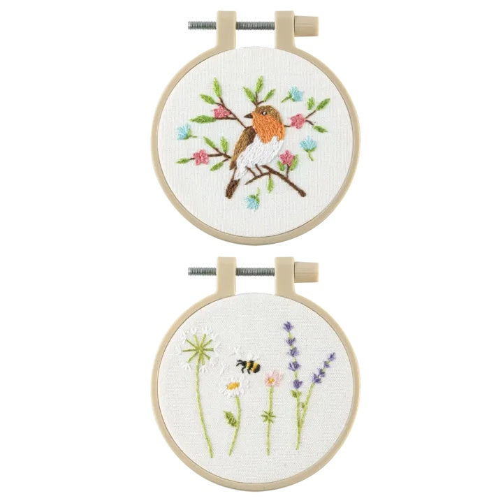 mini set de broderie 2 buc o 8 5 cm