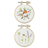 mini set de broderie 2 buc o 8 5 cm