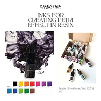 mini set petri inks kamenskaya pentru rasina 13 x 5 ml ro kmn13mini