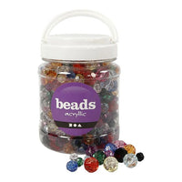 mix de margele fatetate in diverse culori 500g ro cch61878